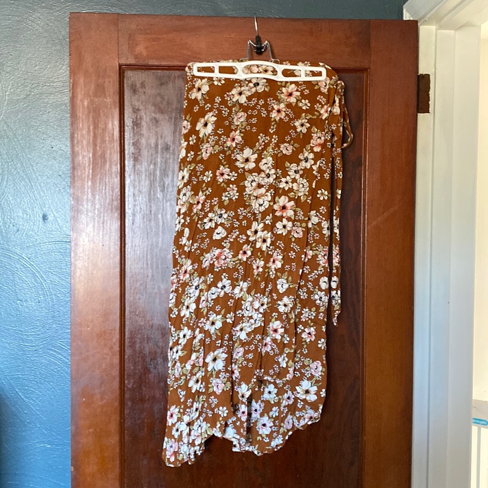 Faithfull MIDI wrap skirt